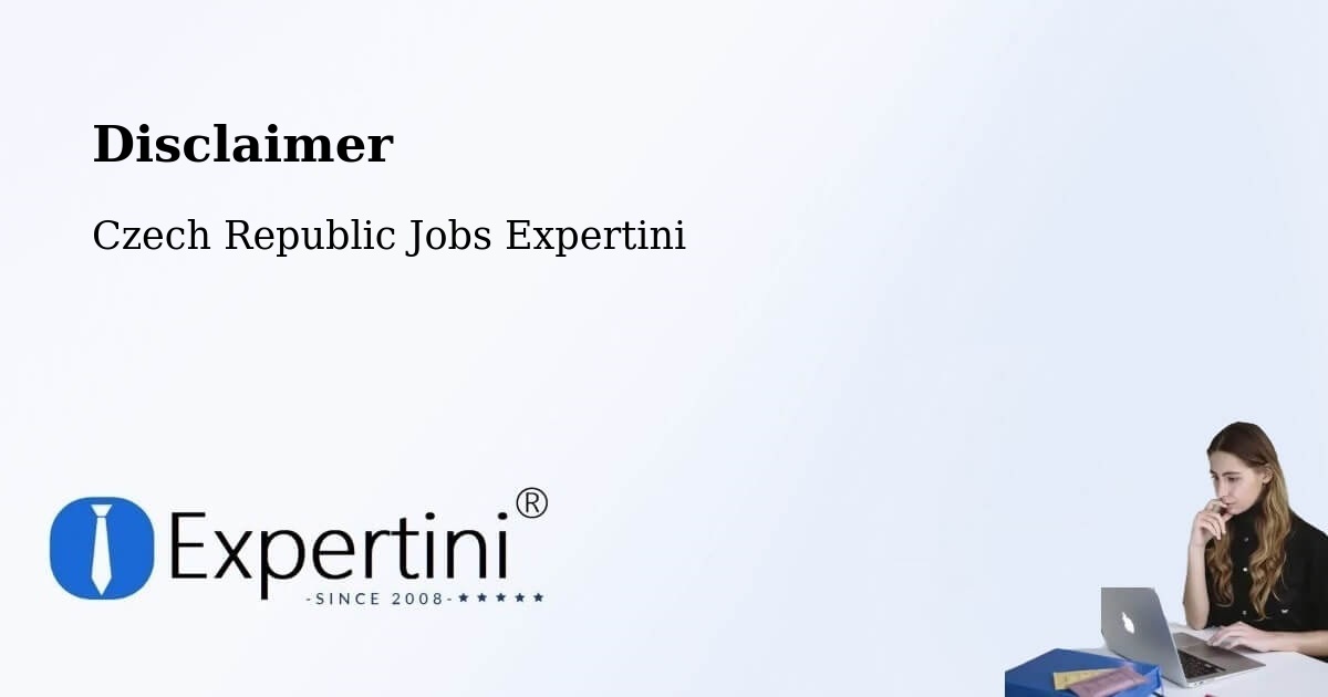 Disclaimer – Telnice - Czech Republic Jobs Expertini